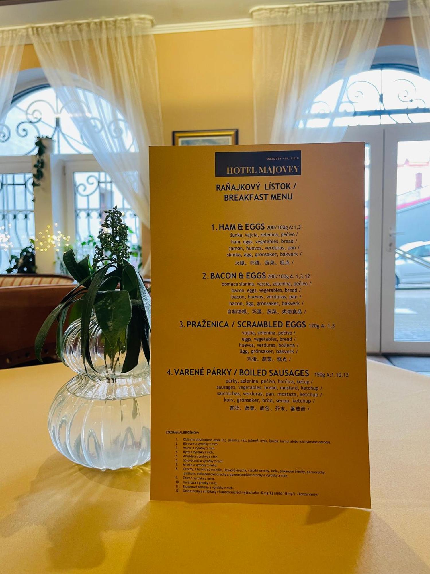 Hotel Majovey Zilina Ngoại thất bức ảnh